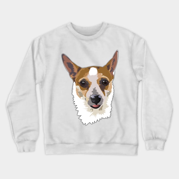 Rat Terrier Crewneck Sweatshirt by Indigoego